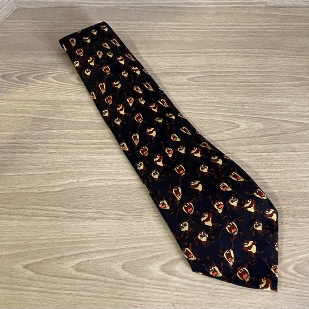 Vintage 1995 LooneyTunes Mania Tasmanian Devil Tie